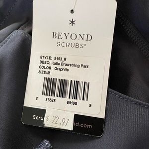 Gray scrub pants size medium